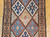 Antique Persian Kilim 2x6 | Tribal Flatweave | Lower Section Detail
