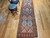 Vintage Persian Varamin Kilim Runner in Blue, Brown, Green, Yellow, Pink,  @thepersianknot  , SKU 1414