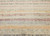Vintage American Rag Runner 2x6 | Handwoven Stripe | Center Field Close-Up