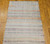 Vintage American Rag Runner 2x6 | Handwoven Stripe | Top Section Detail