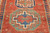 Antique Caucasian Kazak 5x7 | Four Gul Design | Border Detail