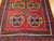Vintage Afghan Tekke Bokhara Rug 5x9 | Gul Medallion | Lower Section Detail