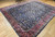 Antique Indian Agra Rug 6x9 | Mughal Floral | In-Room View