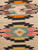 Antique Navajo Rug 2x3 | Geometric, Natural Dyes | Center Field Close-Up