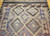 Vintage Turkish Kilim 5x10 | Geometric Flatweave | Top Section Detail