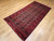 Antique Turkmen Rug | Gul Pattern, Deep Red | In-Room View 6
