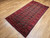 Antique Turkmen Rug | Gul Pattern, Deep Red | In-Room View 10