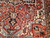 Antique Persian Heriz Rug 6x9 | Bold Medallion | Border Detail