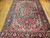 Antique Persian Heriz Rug 6x9 | Bold Medallion | In-Room View 3