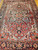 Antique Persian Heriz Rug 6x9 | Bold Medallion | In-Room View 8