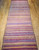 Vintage Moroccan Rug 5x14 | Navajo Style Stripe | In-Room View 7