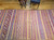 Vintage Moroccan Rug 5x14 | Navajo Style Stripe | In-Room View 4