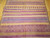 Vintage Moroccan Kilim in Stripe Pattern in Soft Lavender, Sage, Cream,  @thepersianknot  , SKU 1583