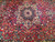 Vintage Persian Khorassan in Floral Pattern in Crimson, Camel, Blue, Pink, The Persian Knot, SKU 12667