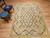 Vintage French Area Rug in Allover Geometric Pattern in Yellow, Blue, Black , The Persian Knot, SKU 1156