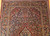 Antique Persian Kashan Rug | Floral Medallion | Top Section Detail
