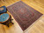 Antique Persian Kashan Rug | Floral Medallion | In-Room View 8