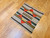 Vintage Hand-Kotted Rug, Geometric Design Wall Art Tapestry, The Persian Knot Gallery, SKU 1656