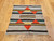 Vintage Scandinavian Rug 2x3 | Nordic Folk Design | Full View on Floor