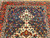 Antique Persian Bakhtiari Bibibaft Rug | Garden | Top Section Detail