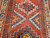 Antique Caucasian Kazak Rug 2x6 | Bold Geometric | Border Detail