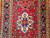 Antique Persian Heriz Rug 2x6 | Bold Medallion | Border Detail