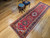 Antique Persian Heriz Rug 2x6 | Bold Medallion | In-Room View 11
