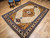 Vintage Indian Agra Carpet 7x11 | Art Deco Mughal Yellow | In-Room View 5