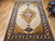 Vintage Indian Agra Carpet 7x11 | Art Deco Mughal Yellow | In-Room View 10