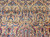 Antique Persian Kerman Rug 8x11 | Floral City Weave | Center Field Close-Up