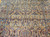 Antique Persian Kerman Rug 8x11 | Floral City Weave | Lower Section Detail
