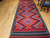 Vintage Moroccan Kilim Runner 5x12 | Reversible | Border Detail