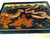 Vintage Chinese Pictorial Rug | Great Wall Scene | Border Detail