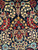 Antique Persian Kerman Rug 2x6 | Floral City Weave | Lower Section Detail