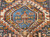 Antique Caucasian Kazak 3x5 | Diamond Medallion | In-Room View