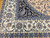 Antique Persian Nain Habibian Rug 6x9 | Silk Highlights | In-Room View 6