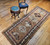 Antique Kurdish Camelhair Rug 2x6 | Natural Camel Wool | In-Room View 7