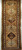 Antique Kurdish Camelhair Rug 2x6 | Natural Camel Wool