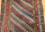 Antique Caucasian Kazak Gendje Rug 2x6 | Tribal | Lower Section Detail