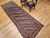 Antique Caucasian Kazak Gendje Rug 2x6 | Tribal | In-Room View 2