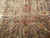 Vintage Distressed (Shabby Chic)  Persian Kerman Lavar in Red, Yellow, Blue,,  @thepersianknot  , SKU 1731