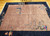 Vintage Art Deco Chinese Nichols Rug With Trees, Flowers, Pagodas in Eggplant, Blue, Red, Pink, The Persian Knot, SKU 1510