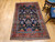 Antique Mahal Sultanabad Rug 4x7 | Ziegler Style Navy | In-Room View 7