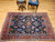 Antique Mahal Sultanabad Rug 4x7 | Ziegler Style Navy | In-Room View 9