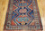 Antique Persian Kurdish Rug 2x6 | Tribal Geometric | Lower Section Detail