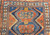 Antique Persian Kurdish Rug 2x6 | Tribal Geometric | In-Room View