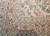 Vintage Persian Qazvin Rug | Ivory Floral Medallion | Center Field Close-Up