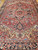 Antique Persian Heriz Serapi Rug 9x12 | 19th Century | Full View on Floor
