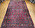 Vintage Oversized Persian "Painted Sarouk" in Red, Navy, French Blue, The Persian Knot, SKU 1083
