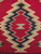 Antique Navajo Rug 2x3 | Geometric, Natural Dyes | Top Section Detail